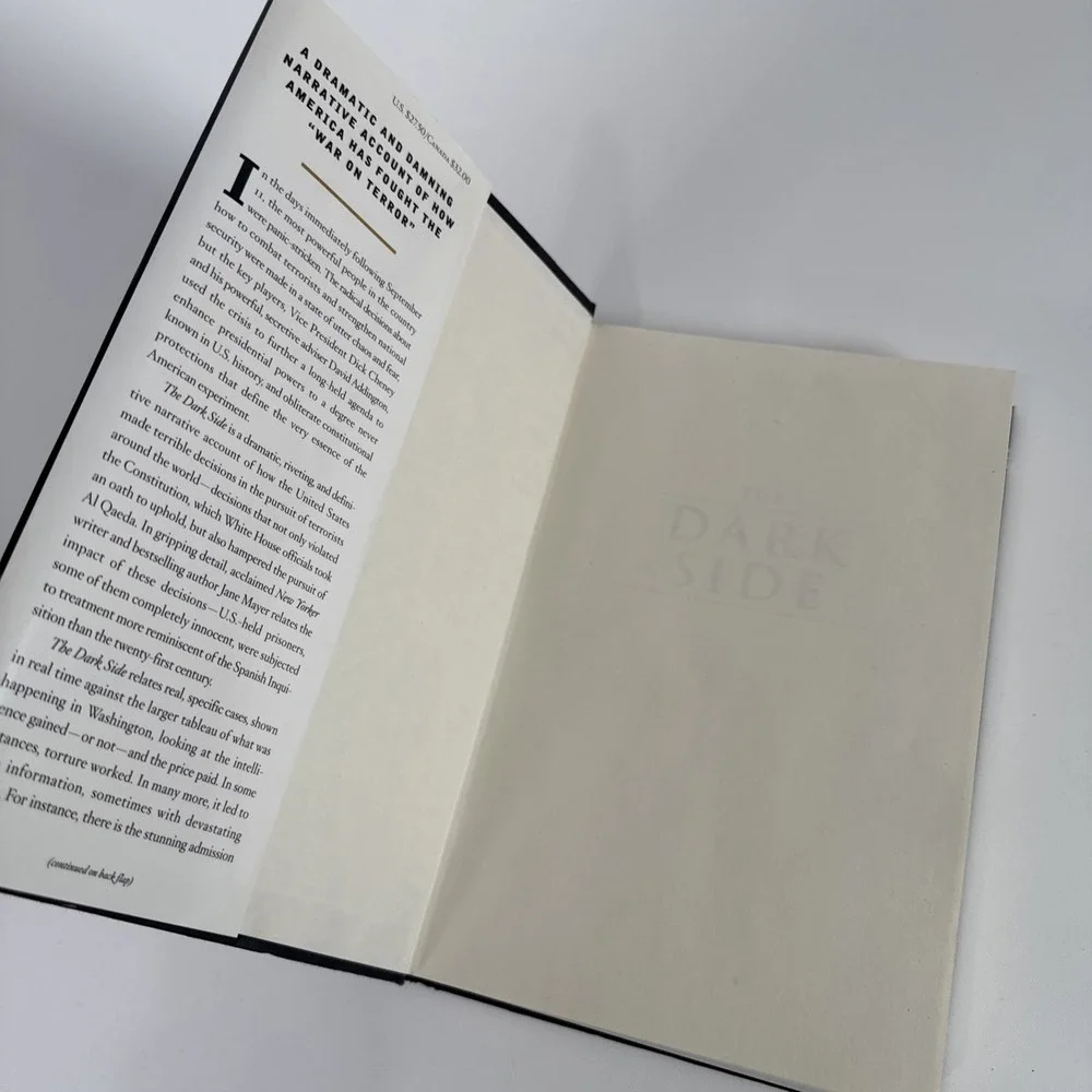 Dark Side: War In Terror Jane Mayer Terrorism‎ 1st Edition